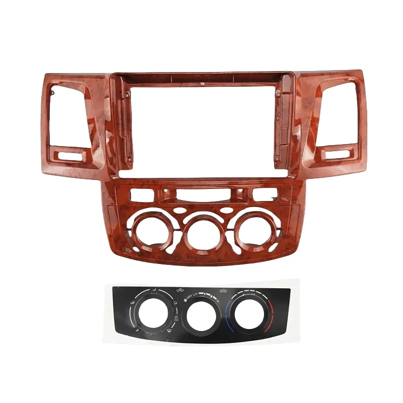 طقم أندرويد داش مقاس 9 بوصات لسيارة تويوتا فورتشنر/هايلكس/ريفو/فيجو 2008-2014