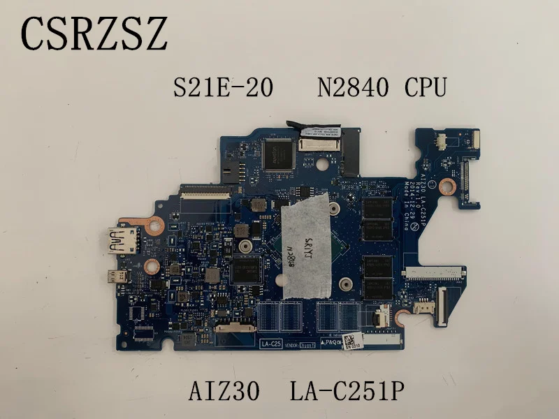 

Материнская плата для ноутбука Lenovo S21E-20 с процессором N2840 AIZ30