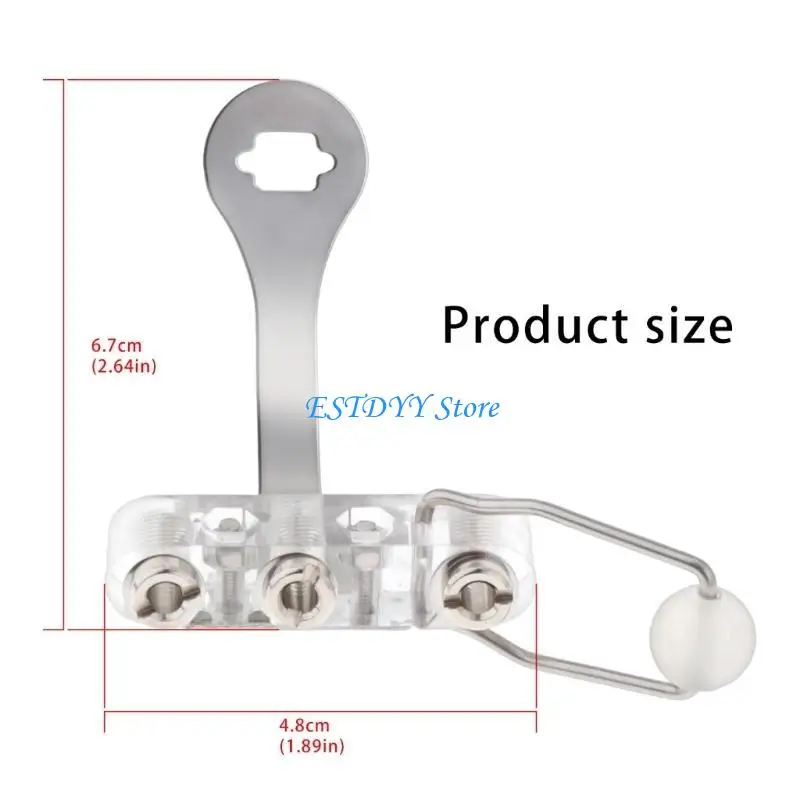 G6DE الموثوقية Epee المقبس وصلة ربط المقطورة المبارزة حامل المقبس العرض الفولاذ المقاوم للصدأ لنشاط المبارزة #6