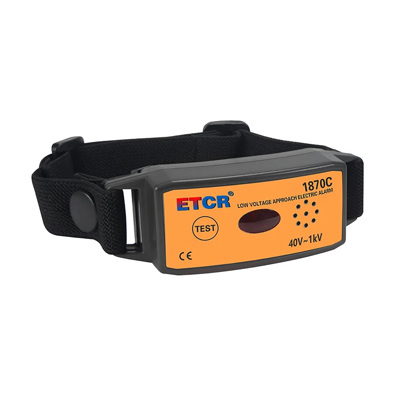 

ETCR1870C Two-Color Adjustable Wearable Approach Electric Alarm