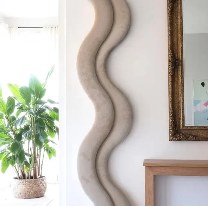 Fabric Wall Mirror Oval/Arch/Cloud Profile, Child Safety