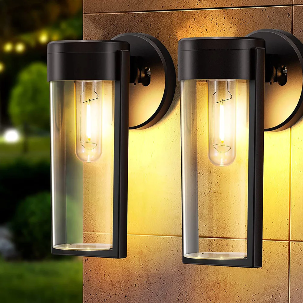 Lampada da giardino da 6 pezzi con batteria ricaricabile da 1200mAh IP65 impermeabile per la decorazione del portico del paesaggio del cortile del giardino