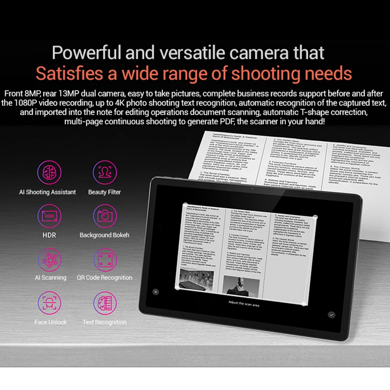 البرامج الثابتة العالمية 8GB 128GB الأصلي الجديد لينوفو منصات Zhaoyang Tab K10 M11 10.95 '90 هرتز MTK Wifi /LTE Helio G88 أقراص 7040mAh