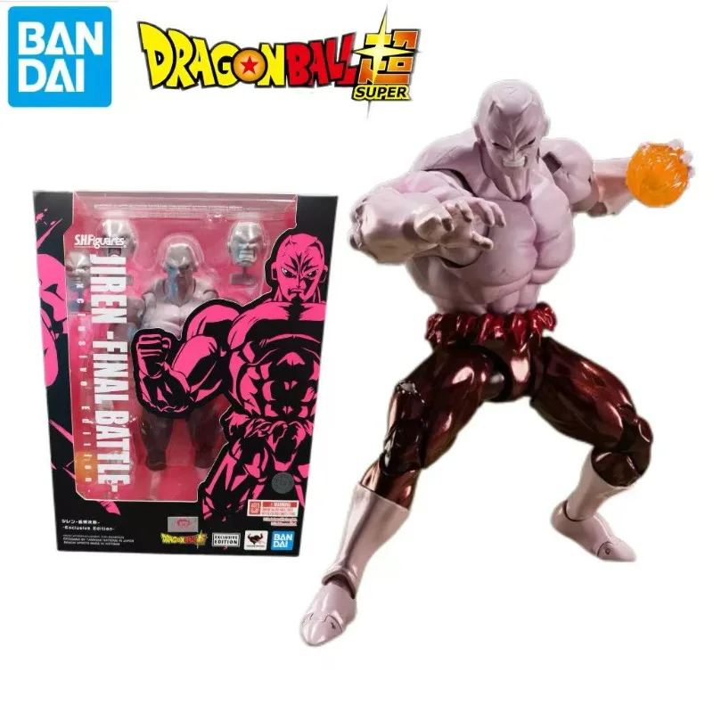 

В наличии оригинальная фигурка Bandai SHF Dragon Ball Super Jiren-Final Battle, эксклюзивное издание SDCC, аниме-модель, игрушка, подарок