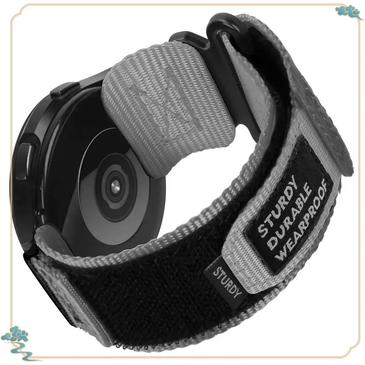 22 mm 20 mm Camouflage-Nylonarmband für Samsung Galaxy Watch 7 6 5 4 40/44 mm 6 Classic 43 47 mm Band für Huawei Watch GT5 4Pro Band