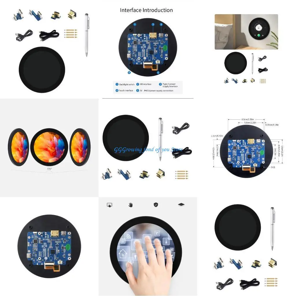 H9EB 4Inch Round To…