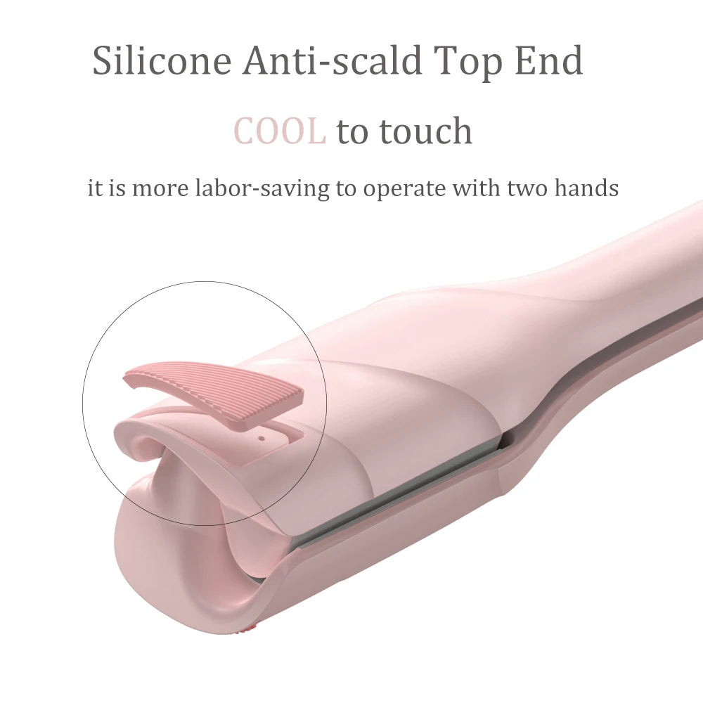 STLFP براءة اختراع 32 مللي متر حورية البحر الشعر متموج بكرة الشعر موجة الشاطئ مكواة تجعيد العقص موجة الحديد استخدام لفة الشعر مكواة تجعيد T #2