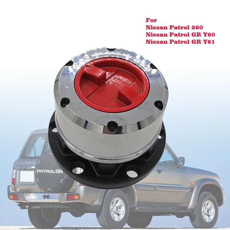 Free Wheel Locking Hubs for NISSAN Patrol 260 GR Y60 GR Y61 TATA Sumo All, for FORD Maverick   B021HP AVM445HP