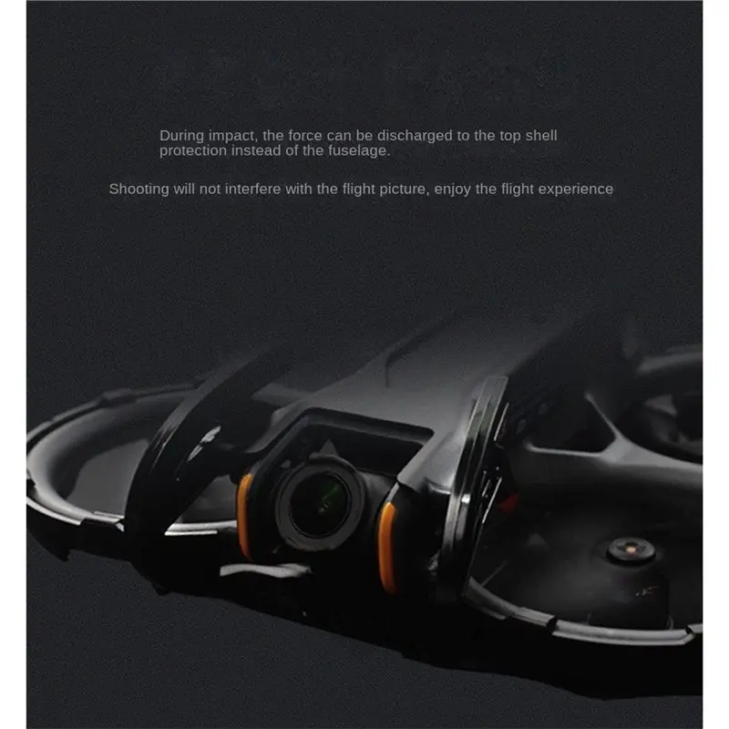 LXYB18B For DJI Avata 2 360° Anti-Collision Bumper Ring, Gimbal Guard, Chassis& Top Cover, Full Protection, Complete Drone Armor