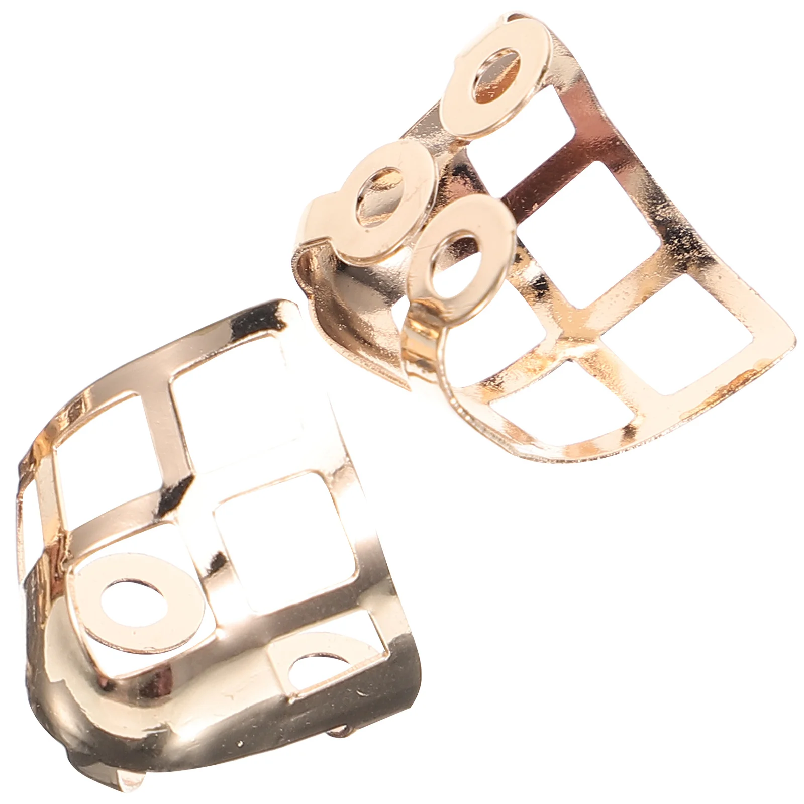 

1 Pair Shoes Pointed Protector Heel Protectors For Pointed Shoes Sturdy Metal Tip Cap Durable Shoe Toe Guard Boot Protectors