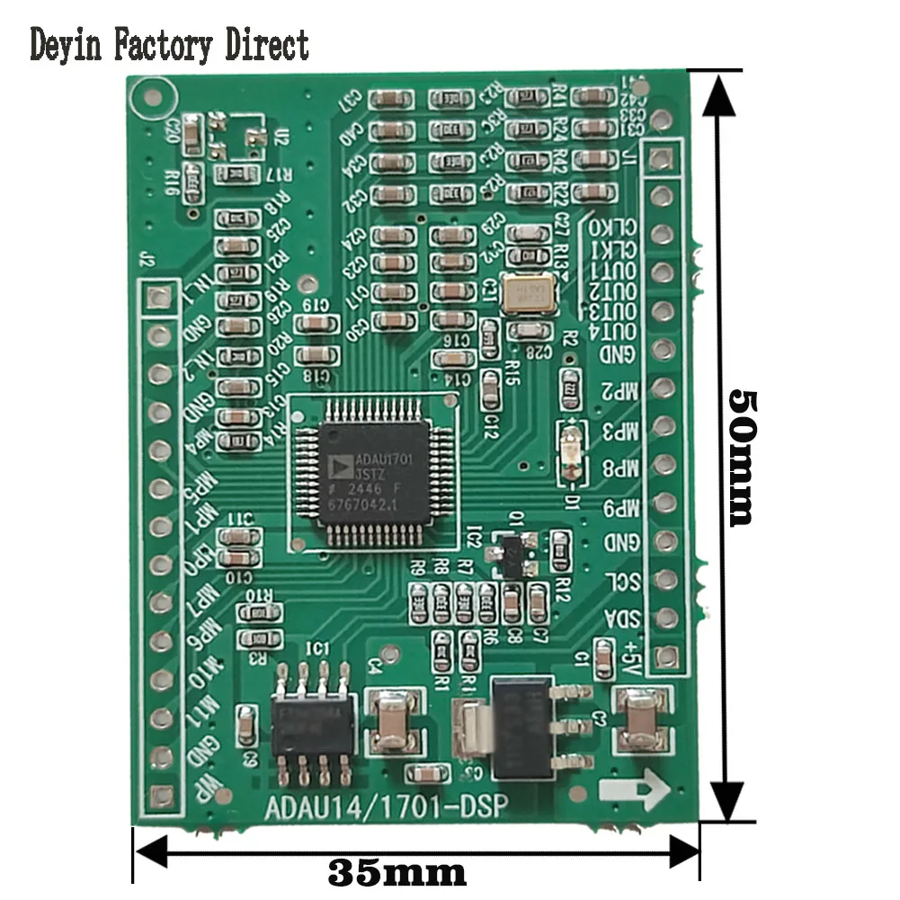 ADAU1401 ADAU1701 DSP Single Chip DSPmini Learning Board for Customization ADAU1701 Emulator