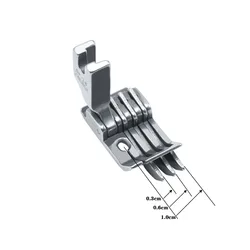 1PC SP-18 Right Three Edge Guide Presser Foot For Industrial Single Needle Straight Lockstitch Sewing Machine 0.3 0.6 1.0