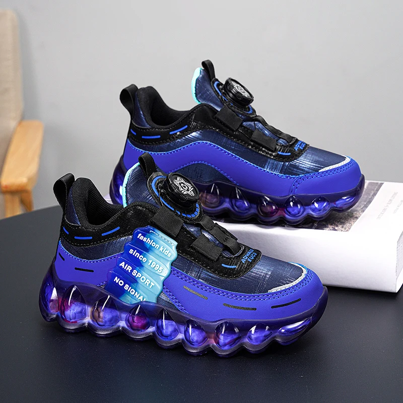 Neue rutschfeste Kinder-Turnschuhe aus Leder für Mädchen im Alter von 5 bis 16 Jahren, lässige Wanderschuhe, rutschfeste Kinder-Jungen-Sport-Lauf-Sneaker – Detail 7