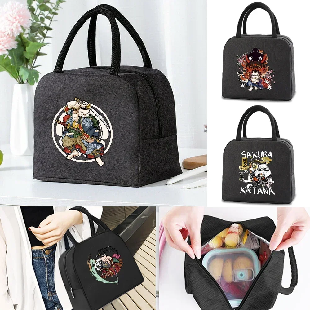 

Lunch Bag Women's Insulated Food Bags Reusable Men's and Women's Universal Canvas Insulated Insulated Bags Foroffice Use