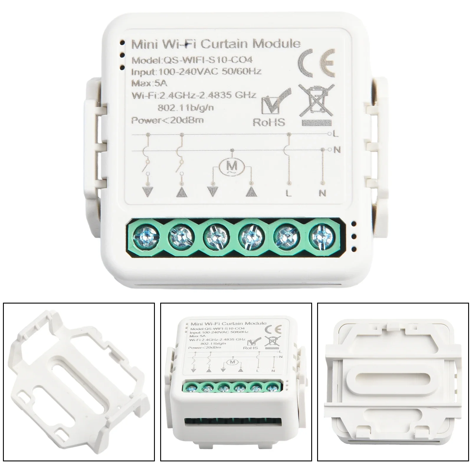 For Tuya WiFi Zigbee- Smart Curtain Switch Module Connect Roller Blinds Shutter Electric Motor Work With Alexa-Google Home   New