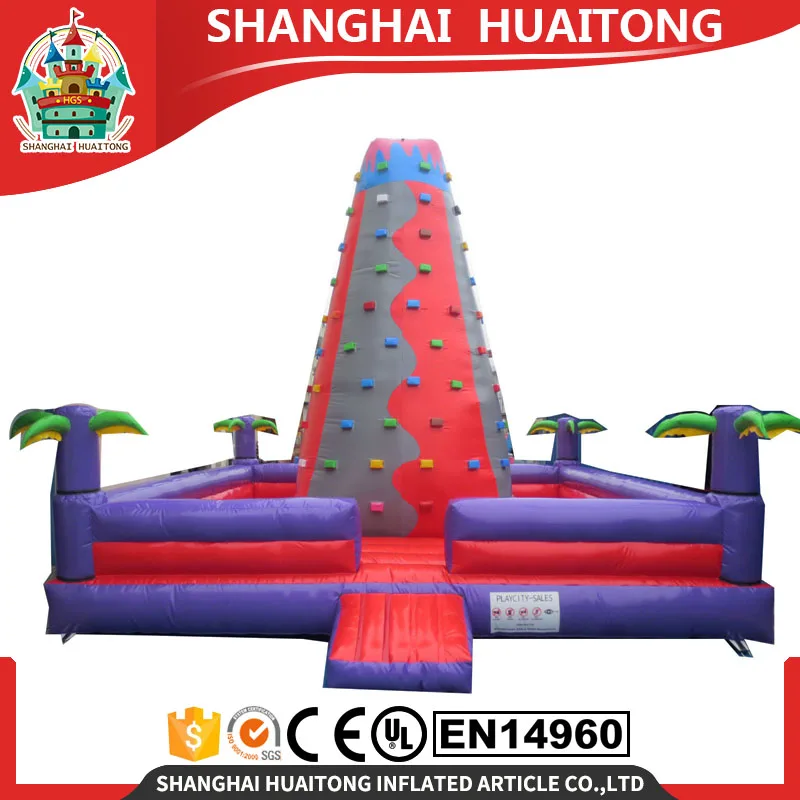 2023 Outdoor sports inflatable Rock Climbing Walls for sale/inflatable sports games