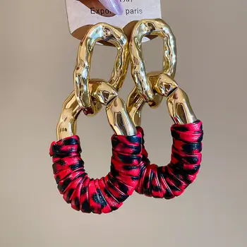 8 best sales Lederohrring - №4