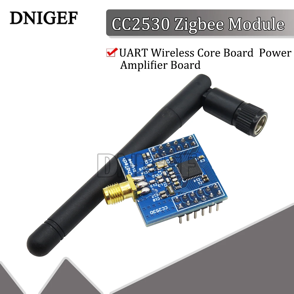 DNIGEF CC2530 Zigbee Module UART Wireless Core Board  Power Amplifier Board Internet of Things