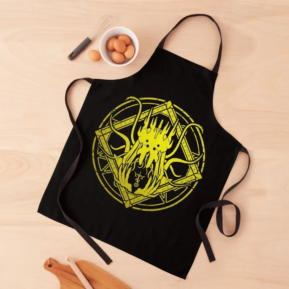 

The King in Yellow - Hastur - Circle design Apron kitchen item Woman Kitchens Waterproof Kitchen For Women Apron