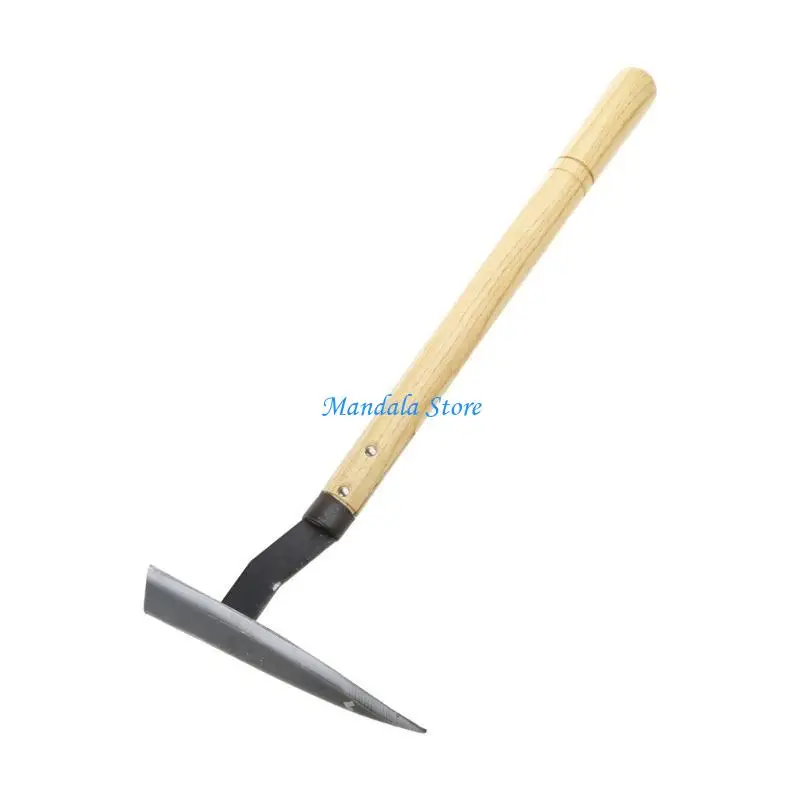 U2JC Multi-function Durable Manganese Steel Garden Hoe Tools with Comfortable Handle for Dig/ Fertilize/Plant or Weed