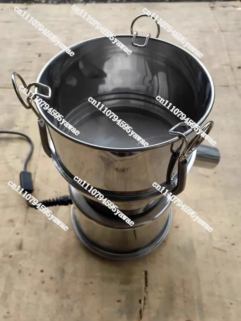For 220V Mini Electric Vibrating Sieve Shaker, 20cm Stainless Steel Laboratory Powder Sieving Equipment
