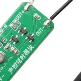 Voice Control Switch Module 3V-4.5V With 6s Delay For DIY LED Light Motor Circuit Board For Test Measurement Tool Accessory