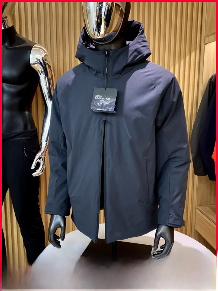 

Top Pi! Duxia 20 Pieces! High End Winter Lightweight Warm Cotton Jaet Men's Faion Polyester Fiber Stand Fit Hooded ...