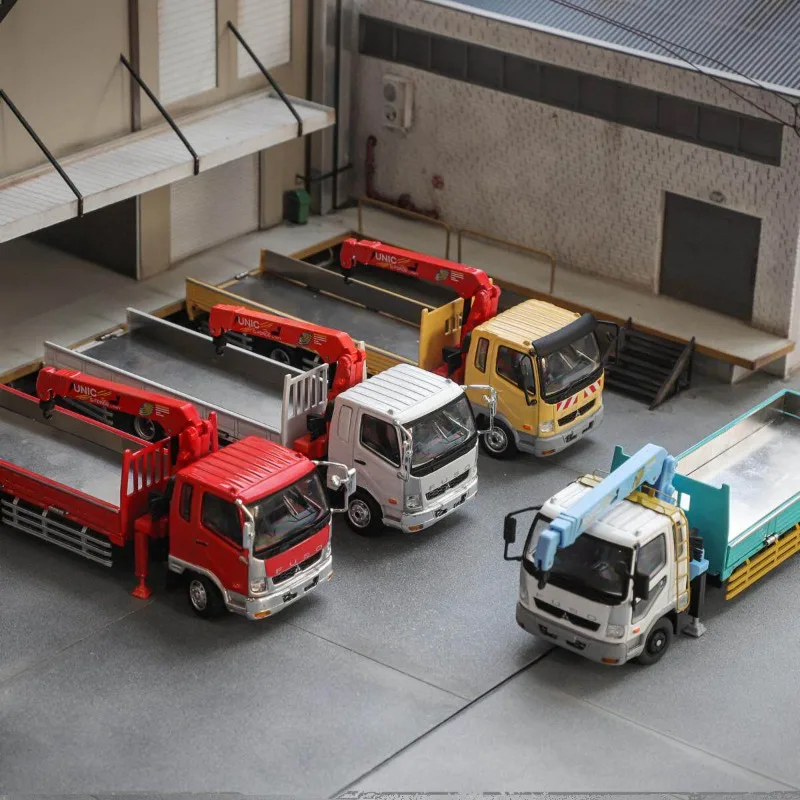 

GCD 1:64 Alloy Mitsubishi Engineering Vehicle Simulation Car Model Adult Collectible Decoration Item Boy's Gift