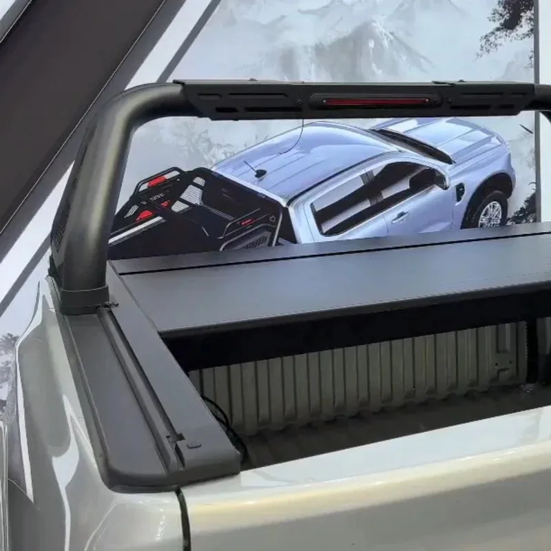 Factory Hot Selling Electric Automatic Anti-pinch Roll Shutter Lid Pickup Bed Cover For  Hilux Revo Isuzu D-max Ranger