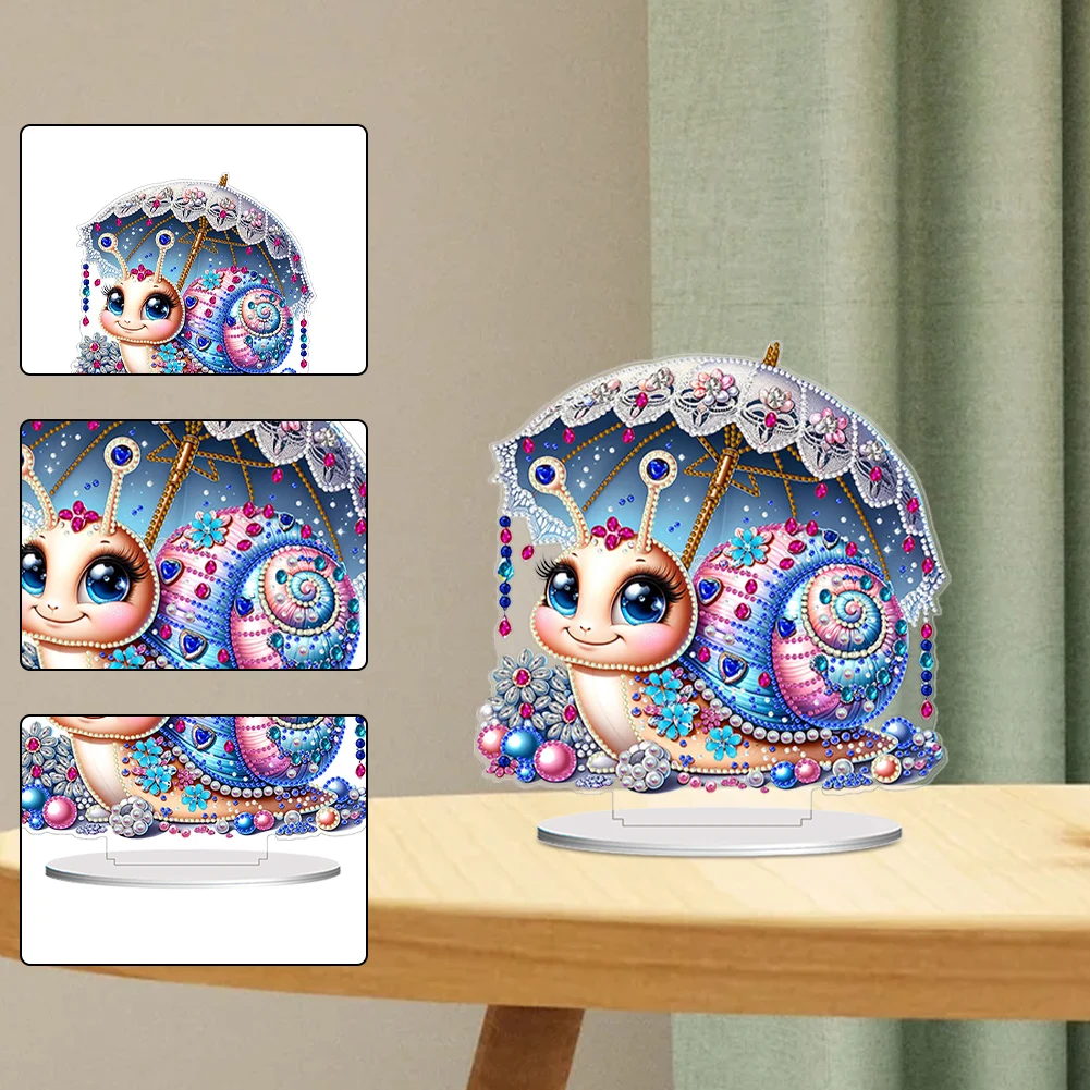 

Artist-Designed Diamond Painting Table Ornament Kit for DIY Home Decor Includes Complete Diamond Tools and Color Chart for Fun Crafting