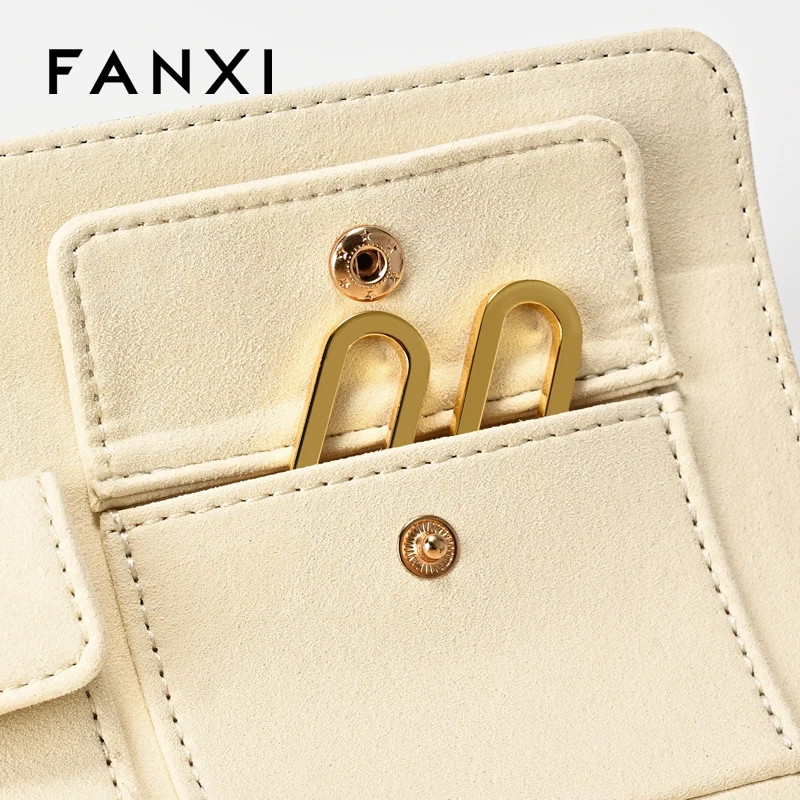 منظم ساعات من جلد البولي يوريثان، متعدد الوظائف، مجوهرات ومقصورة مزدوجة وحقيبة تخزين محمولة للساعة #3