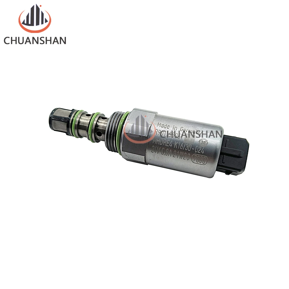 ملحقات حفارة ذات علامات كاملة مناسبة لصمام الملف اللولبي النسبي للطيار الكهربائي Rexroth R901155051 R900727801 #3