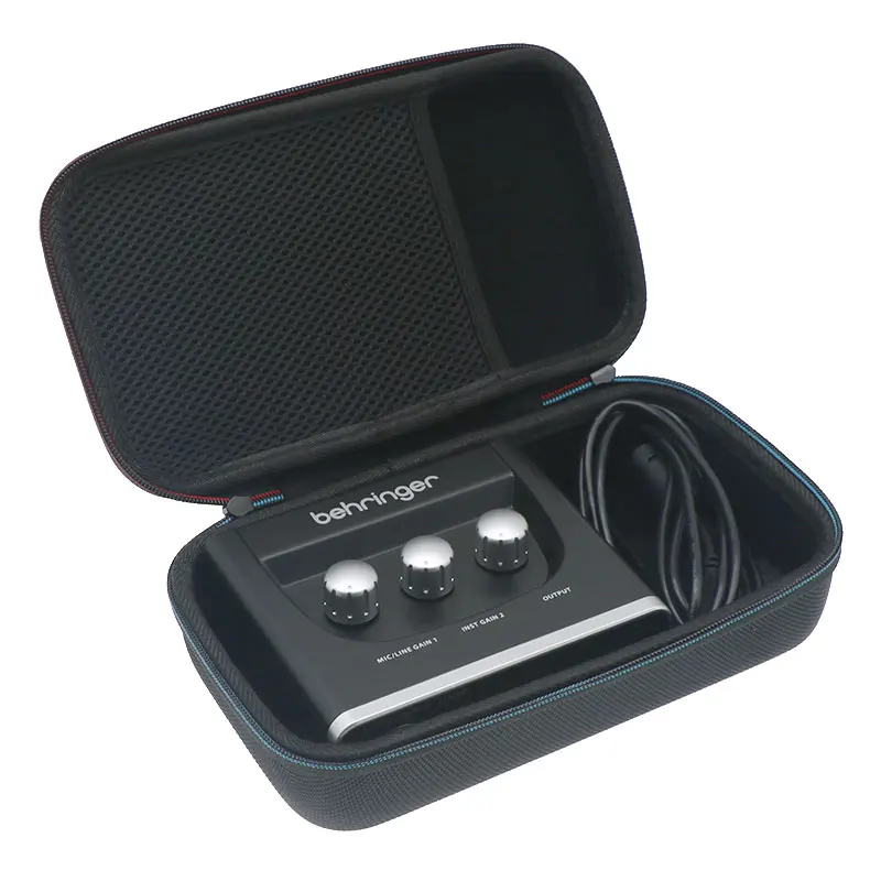 Sound Card Travel Storage Bag Protective Case for UMC2 Sound Card