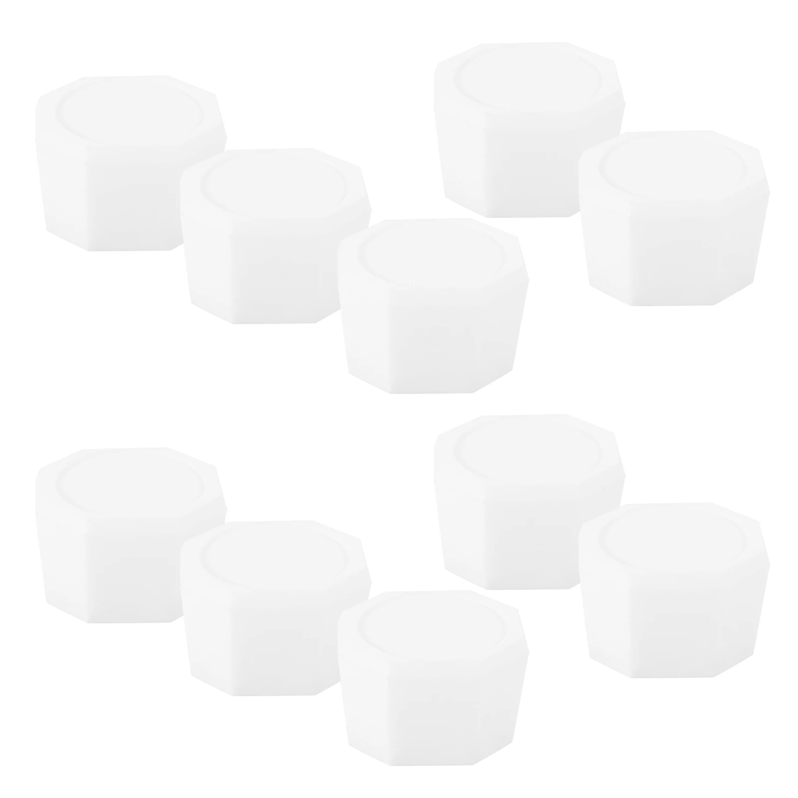 

10 pcs Tennis Racket Handle Cover Silicone Case Bumper End Shield Grip Caps Accessories Comfortable Antislip Durable Tennis