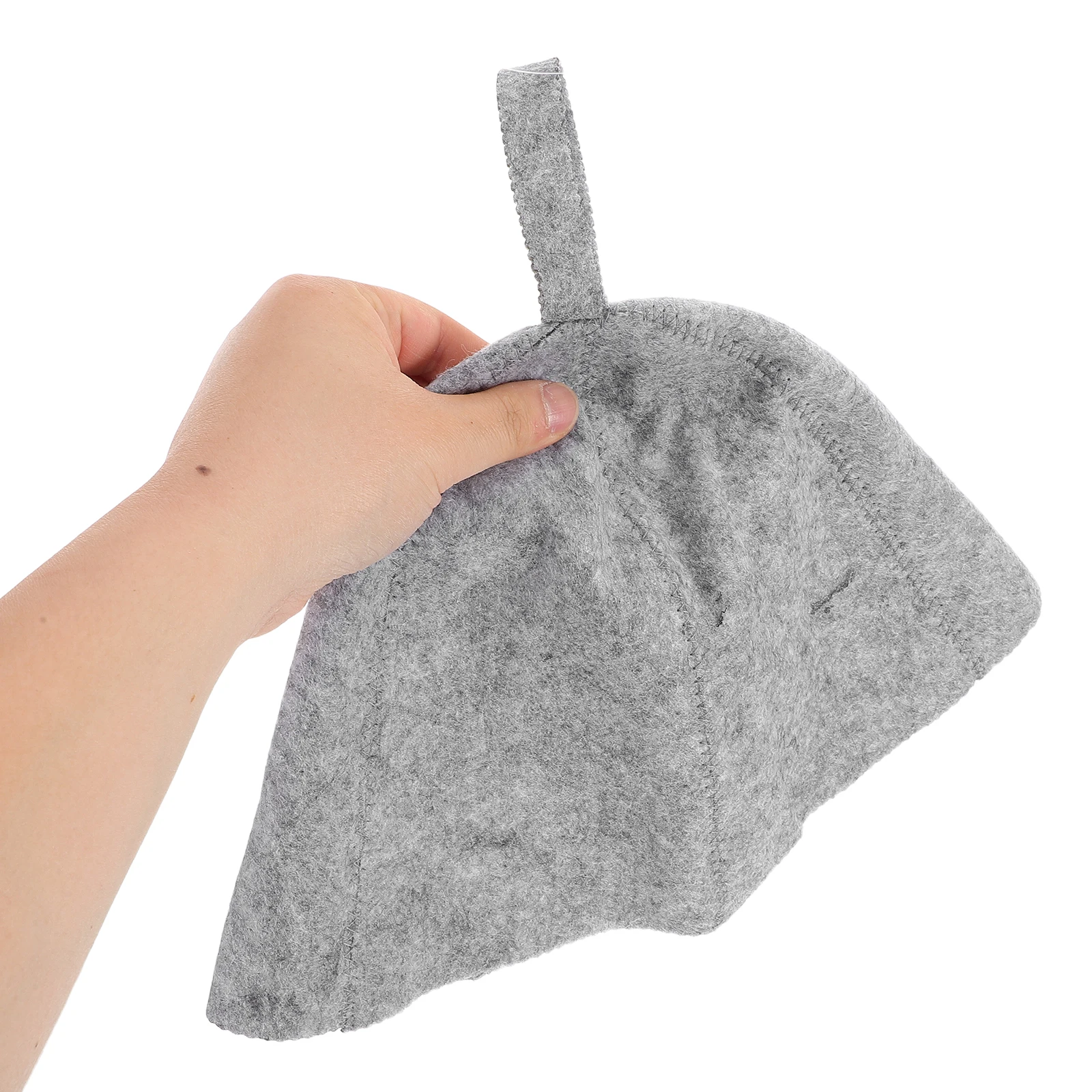 

3 Pcs Dry Hair Cap Caps for Men Felt Sauna Hats Anti Heat Russian Cover Cloth Banya Shower Miss Bathing