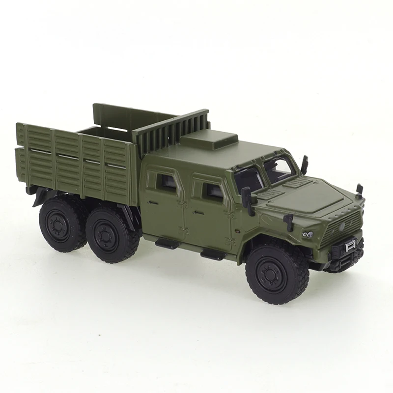 XCARTOYS 1/64 Mengshi Third Generation 6X6 Transport Vehicle Military Green Cars Alloy Toys Motor Vehicle Diecast Metal Model