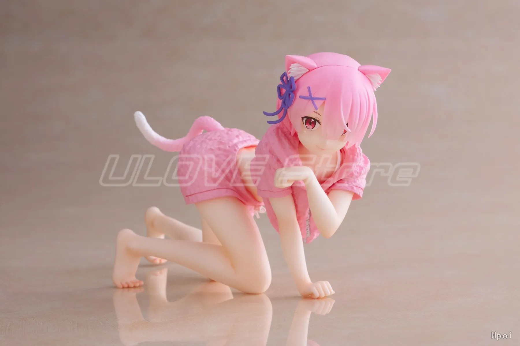 Original taito desktop bonito boneca re: zero começando a vida em outro mundo remu animação figura modelo brinquedos presentes