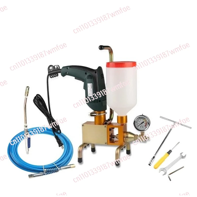 Portable waterproof drilling epoxy resin machine concrete single component injection pump