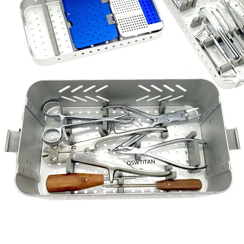 Orthopedic Mini Fragment Instrument  Kit  Small Bone Surgical Instruments Set Plate Instrument