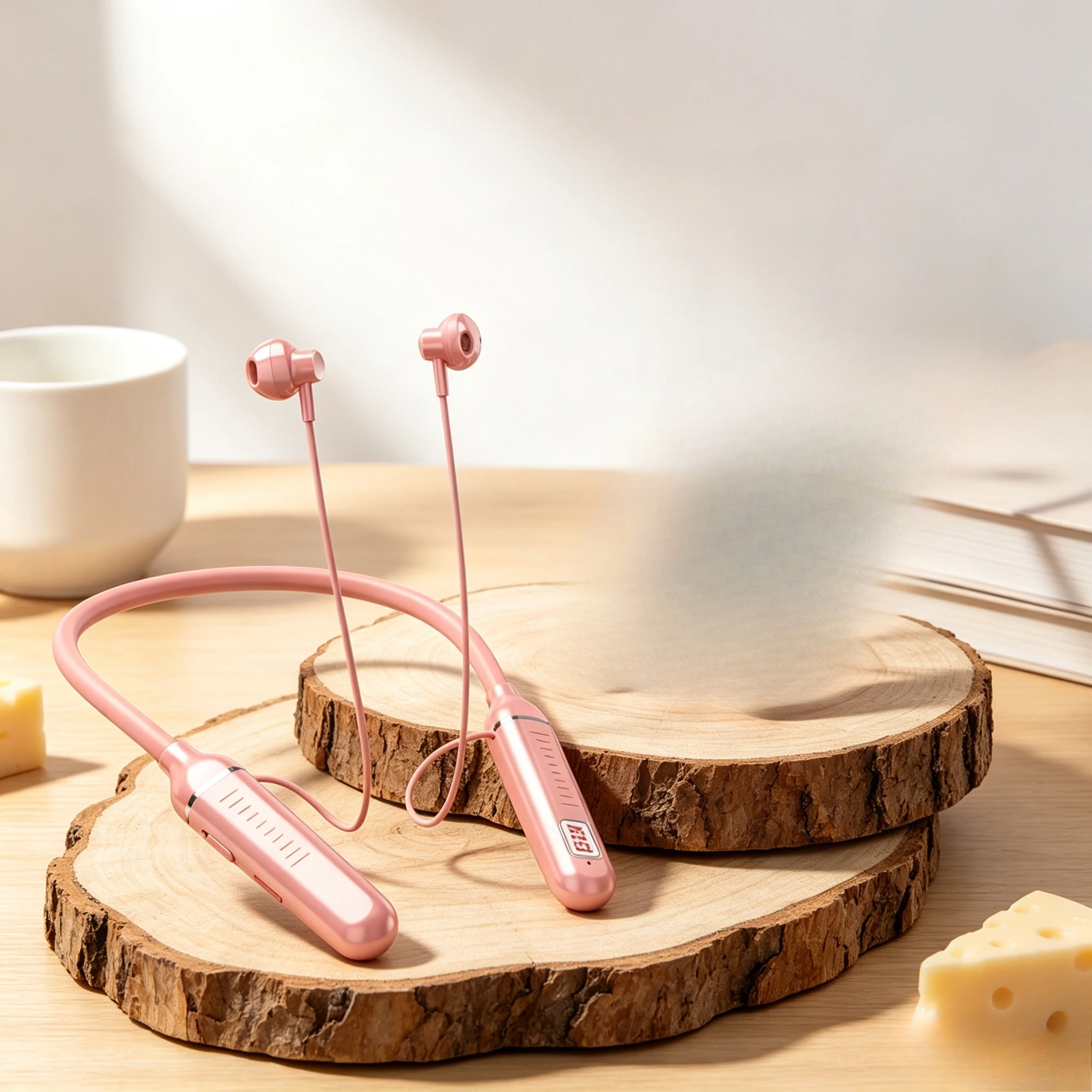 K58pro Wireless Earphones Bluetooth 5.3 Neckband Headphones Gaming LED Display HIFI Headset Sports TWS Earbuds With Mic TF Card