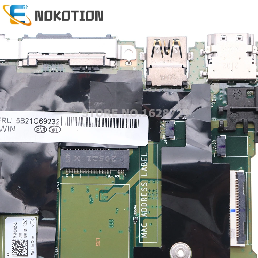 5B21C69232 5B20Z25523 GX4A0 GYG50 NM-C881 for Lenovo ThinkPad X1