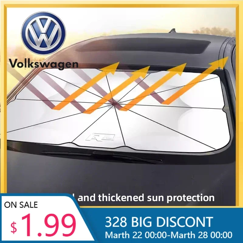 

Новый солнцезащитный козырек для автомобиля VW, выдвижной, с защитой от УФ-излучения и нагрева, для Volkswagen Rline T-Cross Arteon Magotan Jetta Transporte
