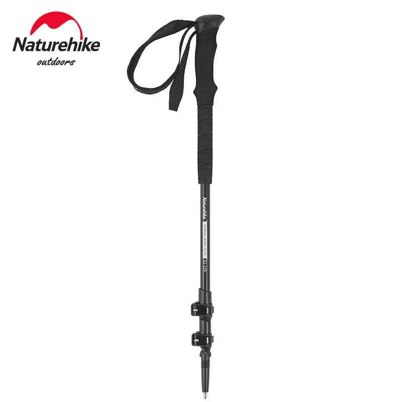 

Naturehike Trekking Pole 7075 Aluminum Alloy Outer Lock 3-Section Telescopic Folding Pole Hiking Climbing Outdoor Walking Stick