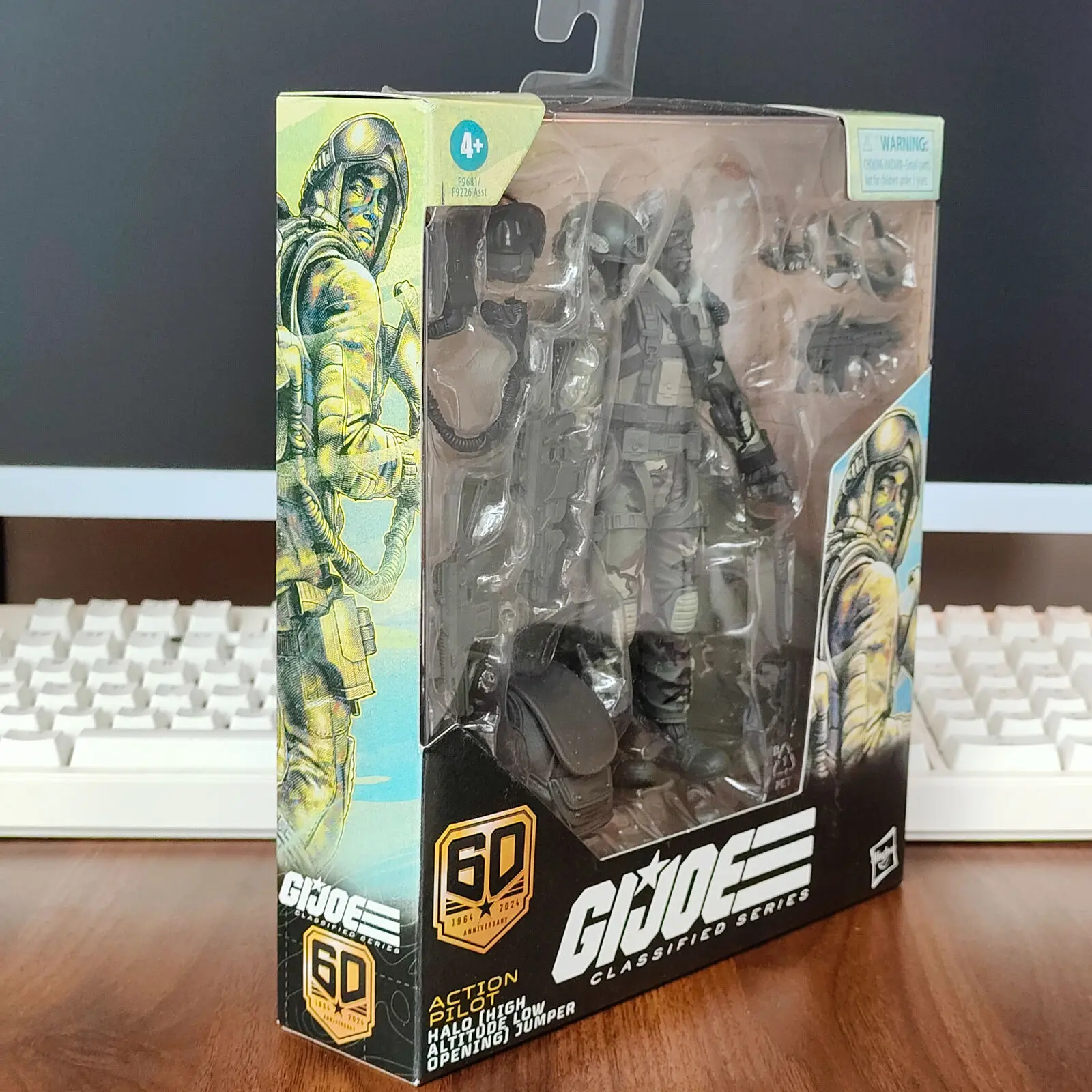 جو نيو جي جي آي. سلسلة جو كلاسيفاد للذكرى الستين للعمل البحرية قناص الحركة نموذج لجسم لعبة هدايا هواية محدودة #5