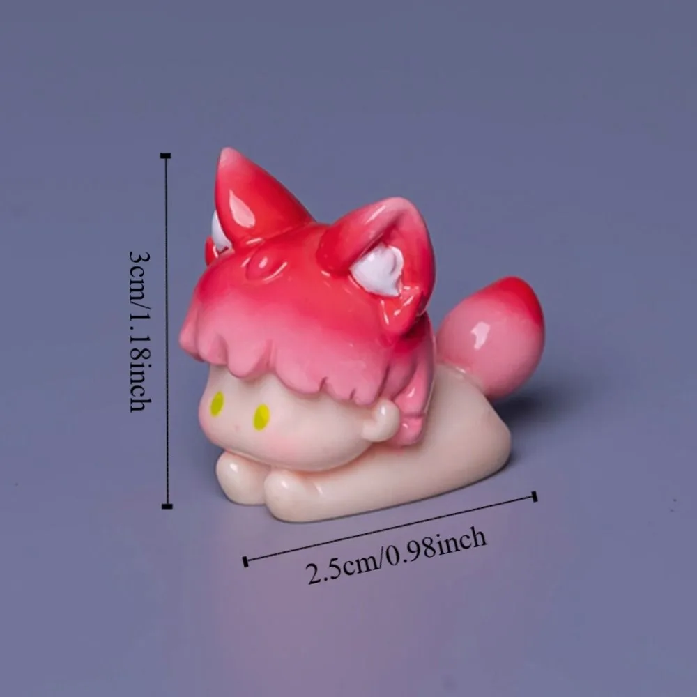 DIY artesanía resina modelo Animal diseño moderno estilo de dibujos animados figura de Animal en miniatura Material de resina Mini modelo Animal