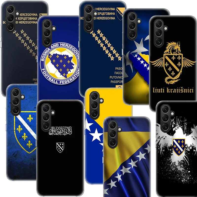 Bosnia and Herzegovina Passport Phone Case Samsung A02S A03S A13 A23 A33 A52S A12 A22 A32 Galaxy A51 A71 A41 A21 A31 A53 A73 A11