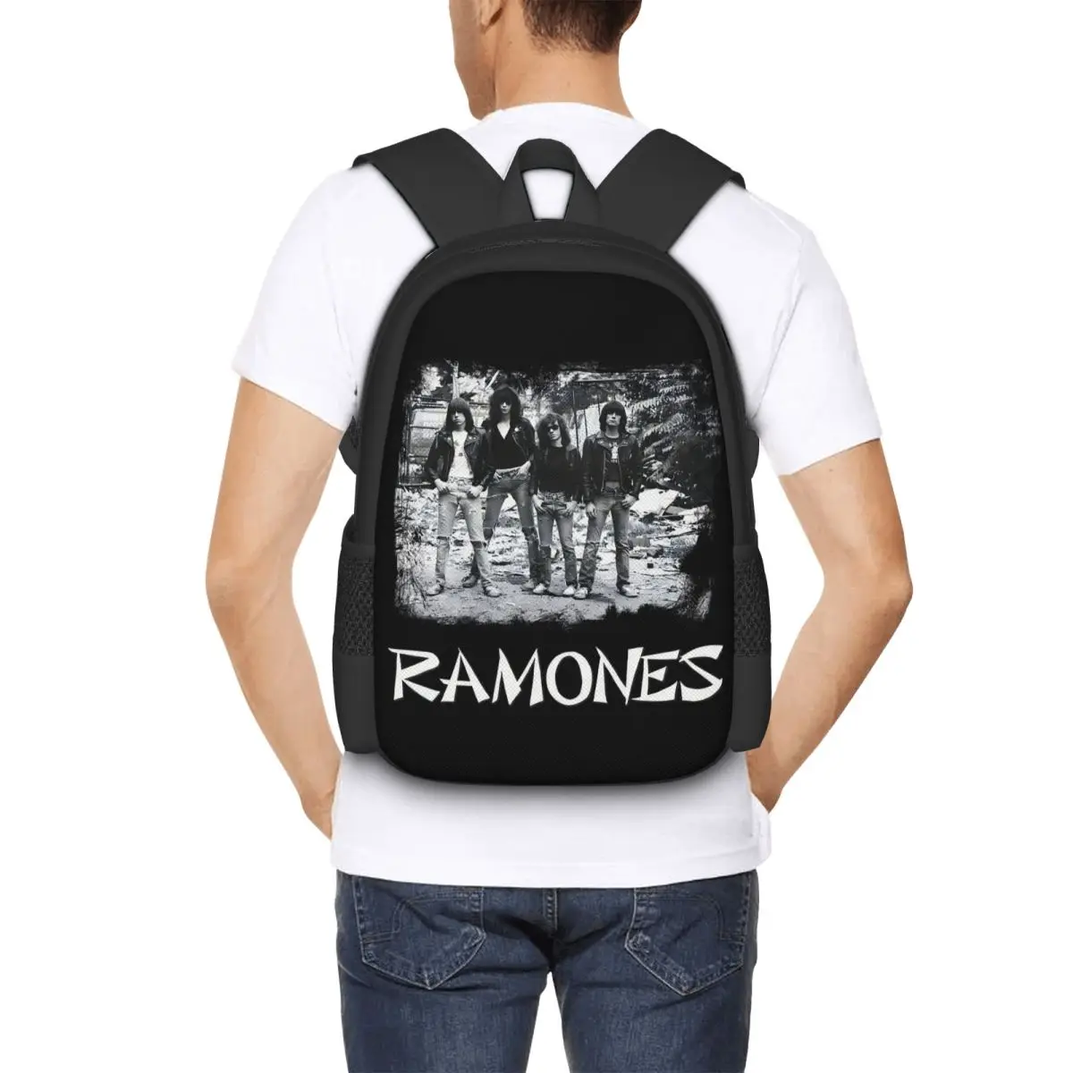 Music 70s Band Legend Backpack Hot Sale Daypack Large Capacity Kids BookBag School Bag Shoulder Bags for Men Women
