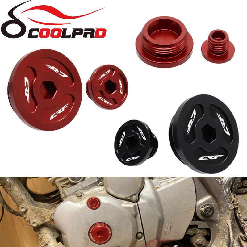 Engine Timing Plug Cover For Honda CRF 250R 450R 450X 230F 250L 250M 250 Rally 1000L XR 250 400 Motard Baja