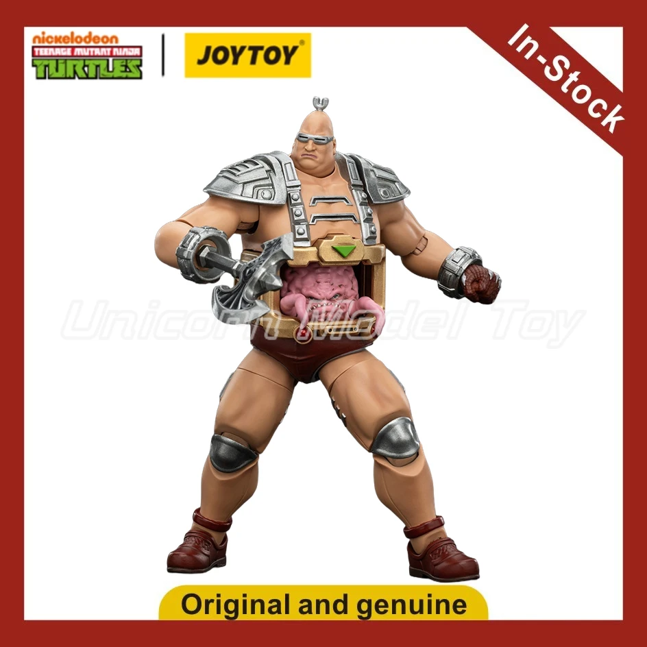 

【UA】В наличии Оригинальные фигурки JOYTOY Turtles TMNT-Krang 1/18, аниме-модели, игрушки, подарки, коллекционные украшения