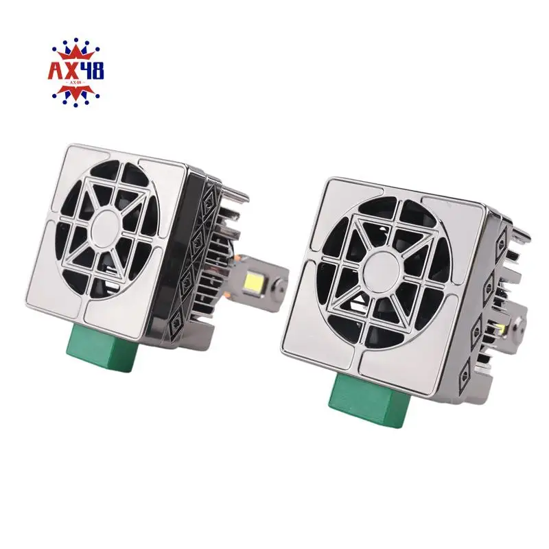 

AX48-LED лампа ксеноновая лампа замена фары алюминиевый радиатор + тепловая трубка + гальванический корпус